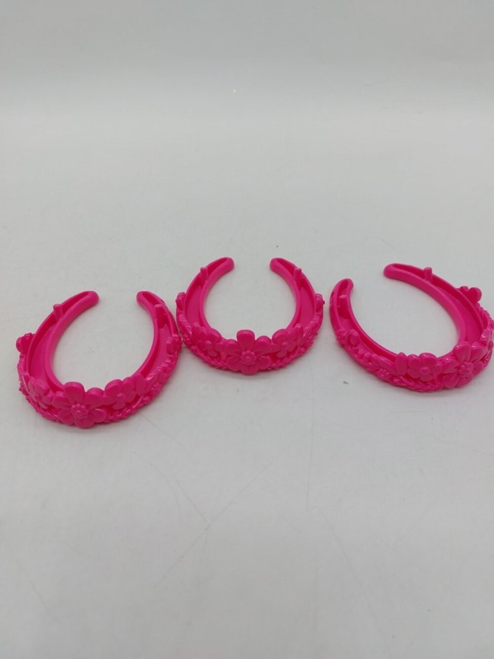 Replacement Pink Horseshoe for FurReal Friends Horse Pony Set Of 3